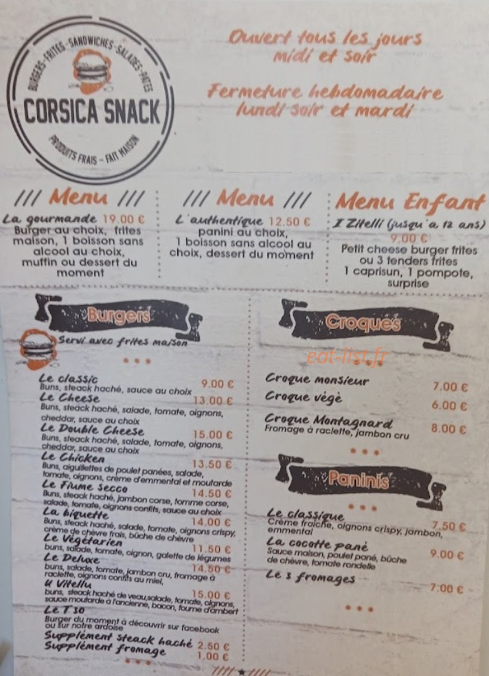 chez celine — carte page 1