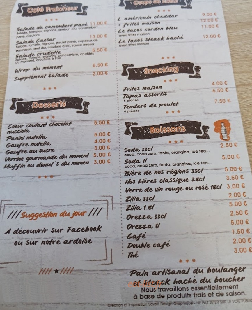 chez celine — carte page 2