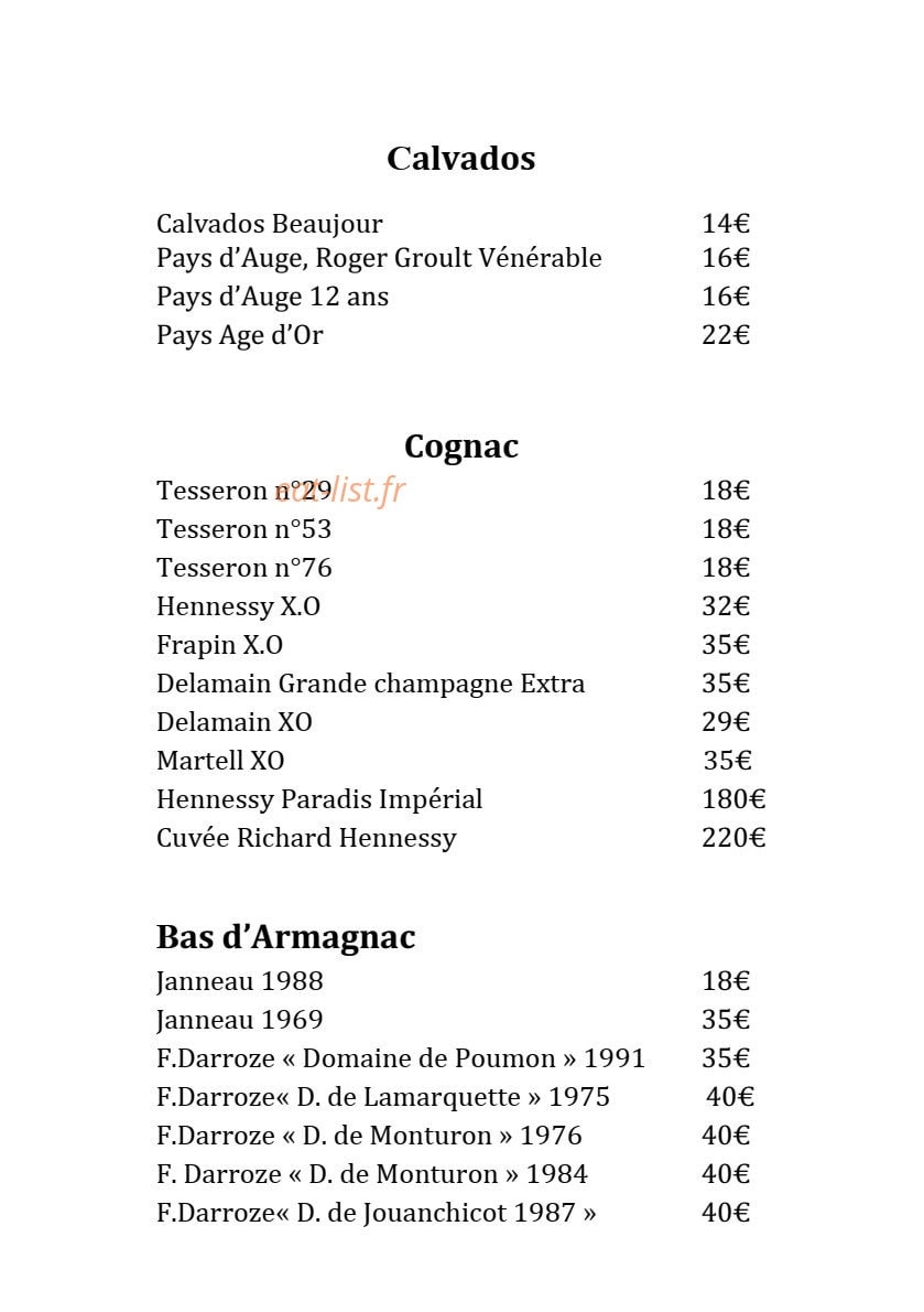 La Signoria — carte page 10