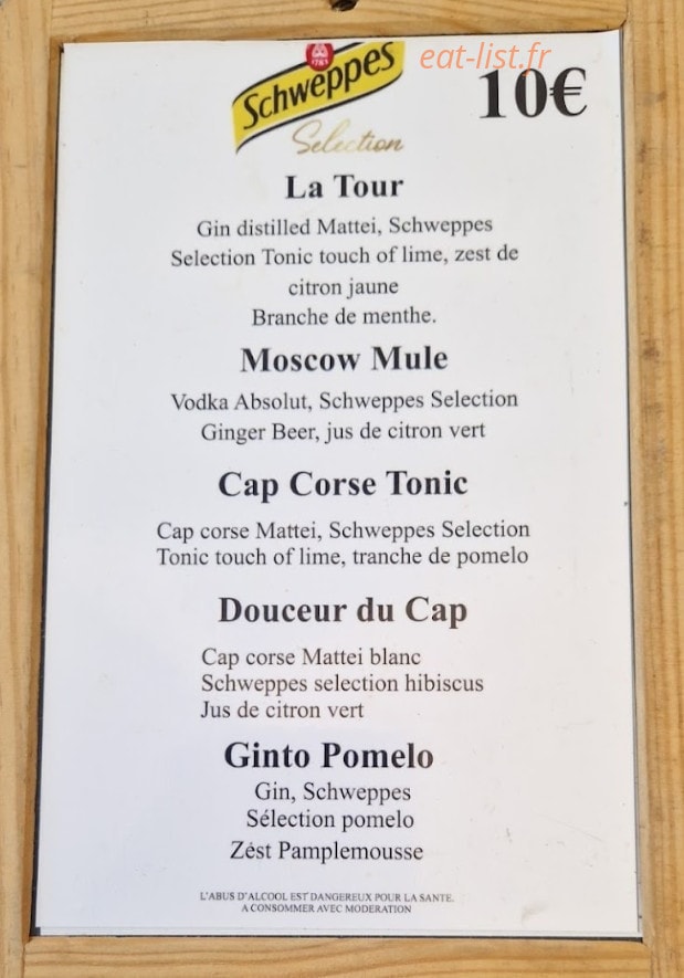 La Tour — carte page 1
