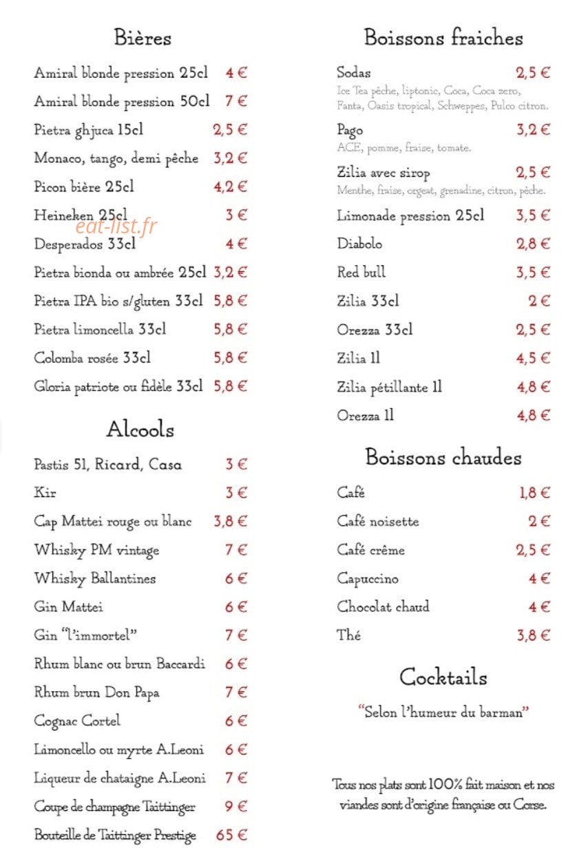 Les Boucaniers — carte page 2
