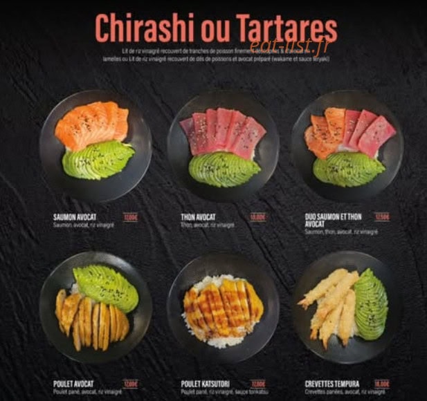 Mara Sushis — carte page 3