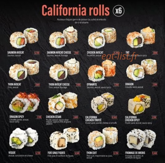 Mara Sushis — carte page 5