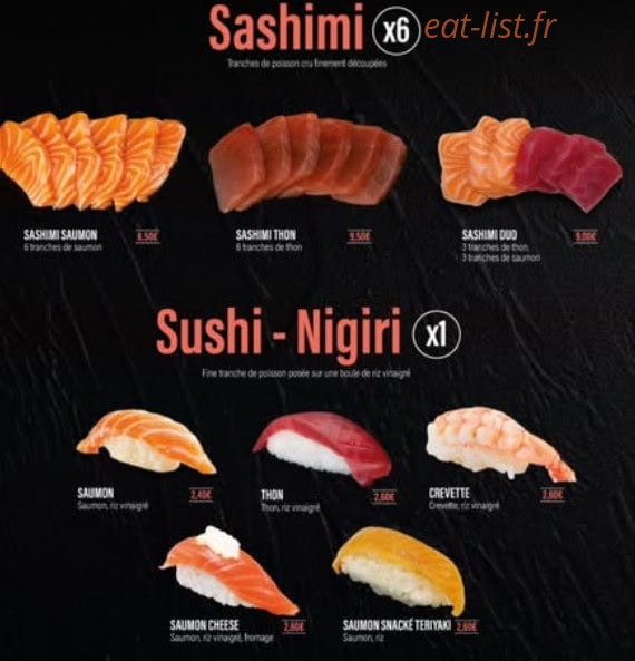 Mara Sushis — carte page 2