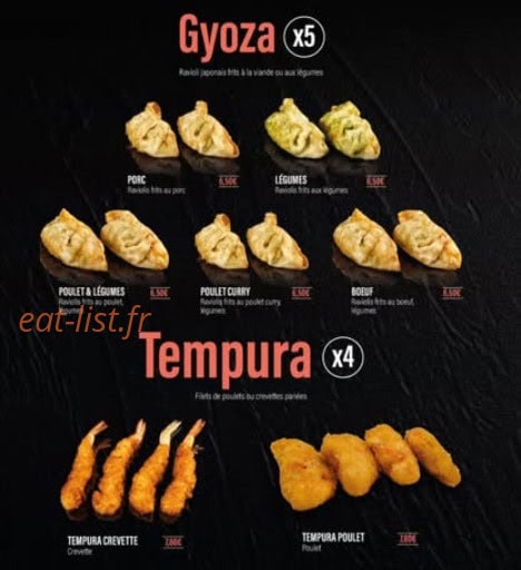 Mara Sushis — carte page 12
