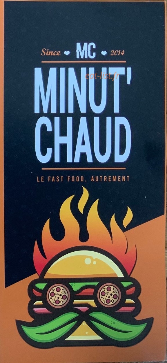Minut'Chaud — carte page 1