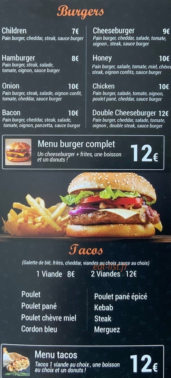 Minut'Chaud — carte page 3