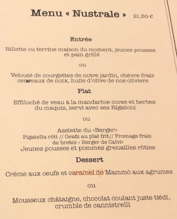 U Fornu — carte page 1
