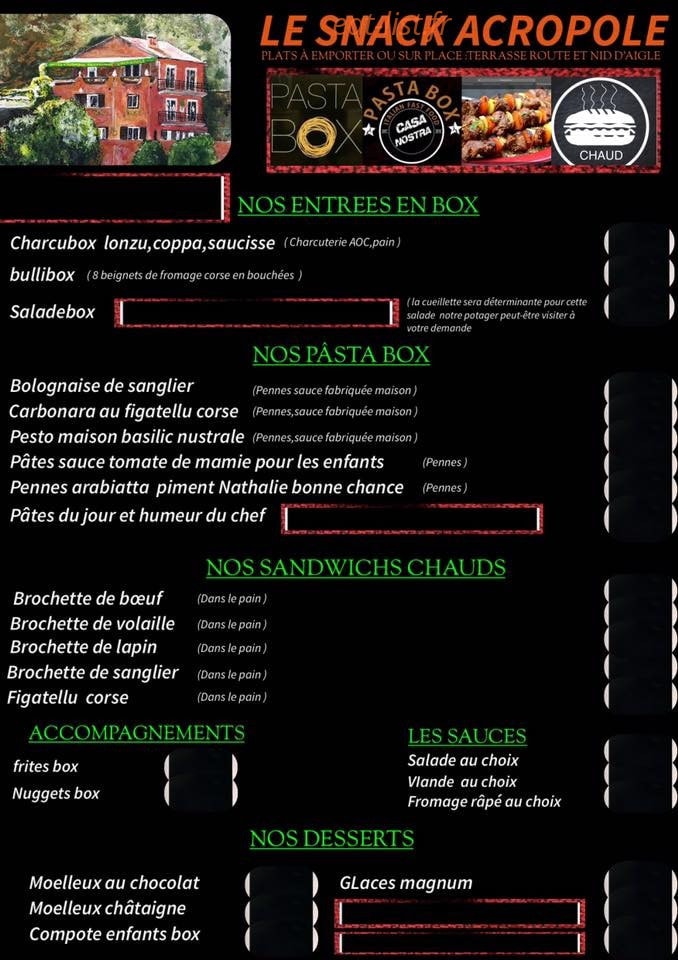 Acropole — carte page 1