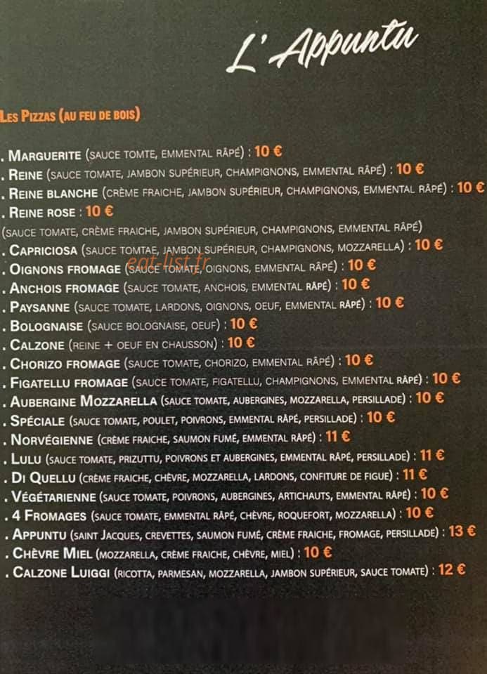 L'Appuntu — carte page 2