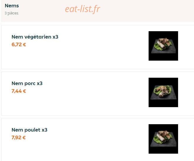 Sushimag — carte page 6