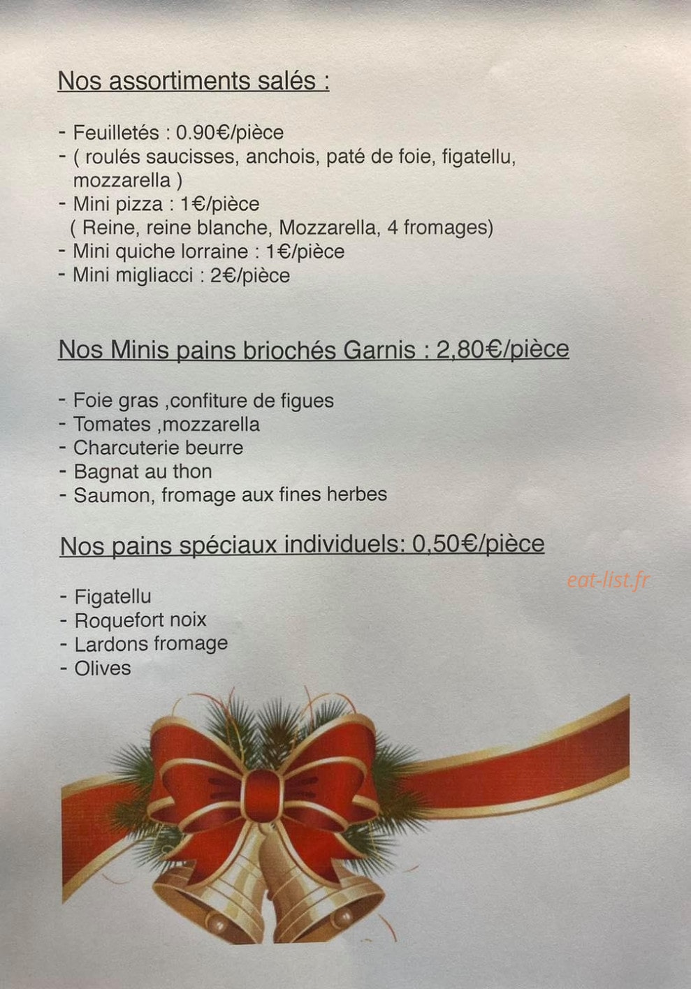 Le S'yntex — carte page 2
