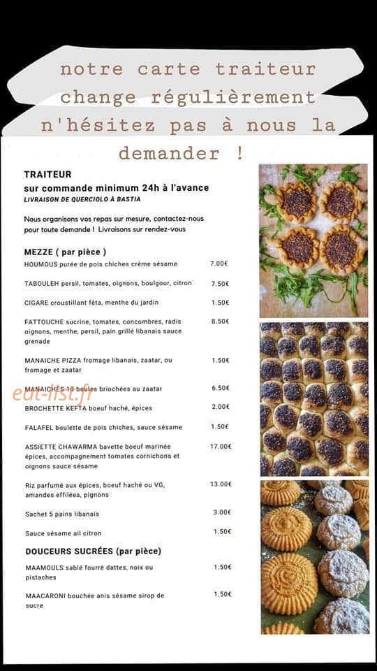 Zaatar — carte page 1
