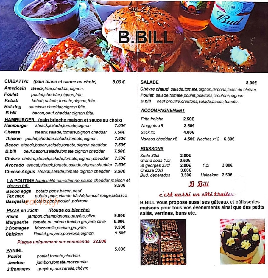 B.Bill — carte page 1