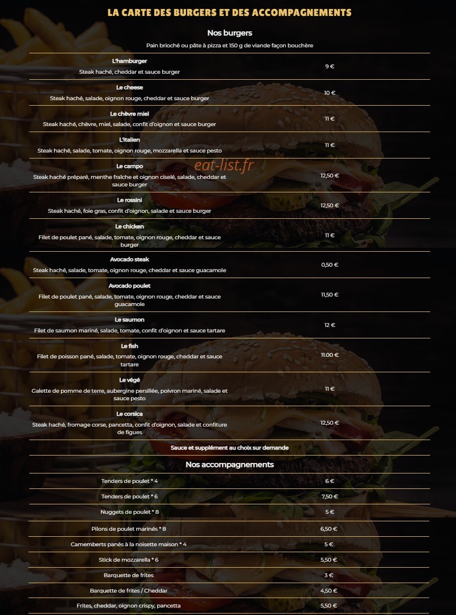 Campo Food — carte page 4