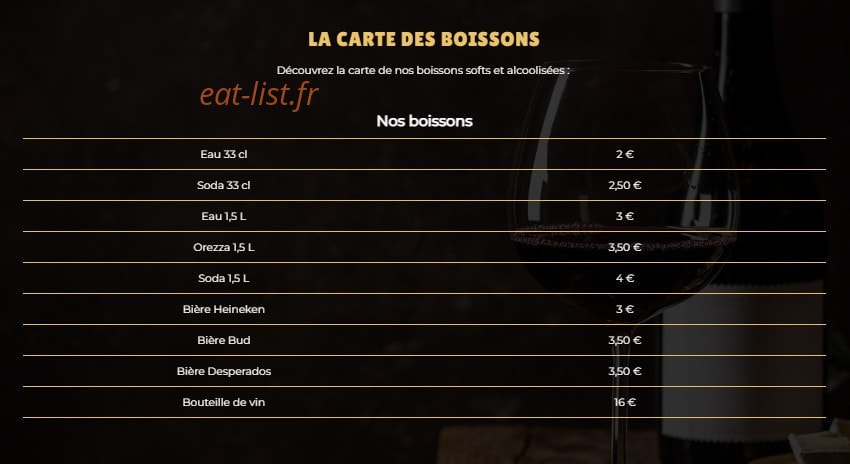Campo Food — carte page 6