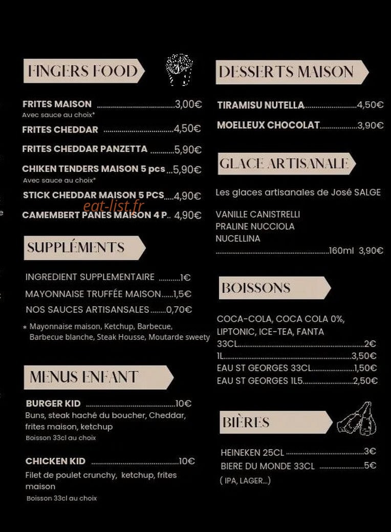Love Eat — carte page 2