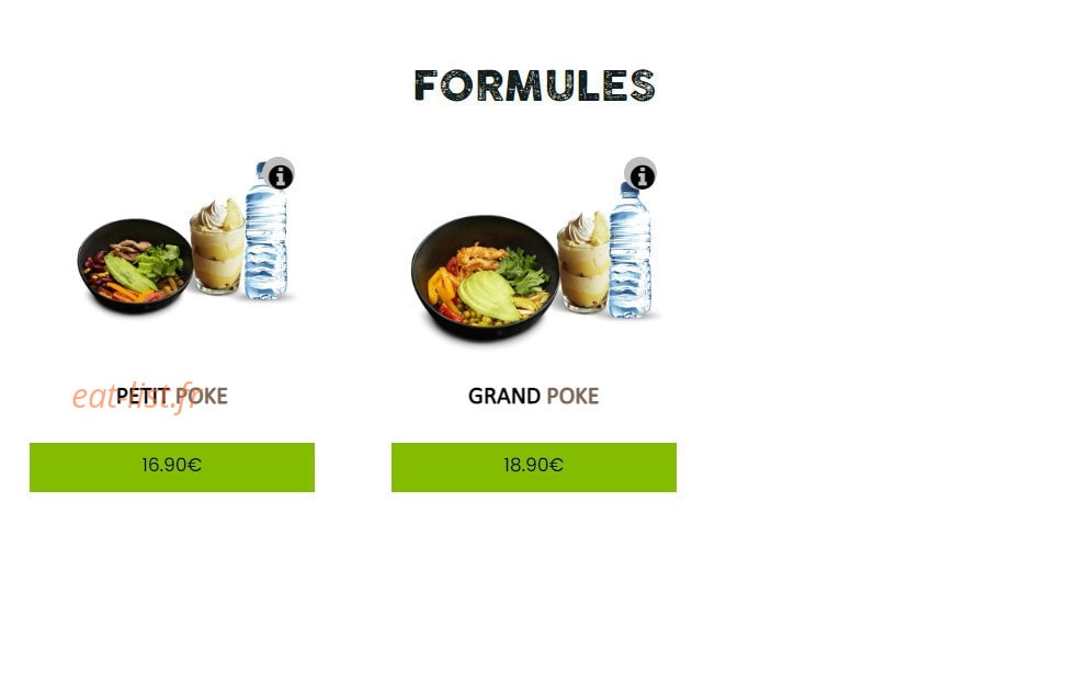 My Poke My Potage — carte page 1