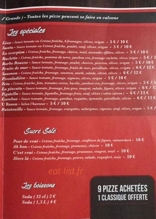 U Rossu — carte page 2