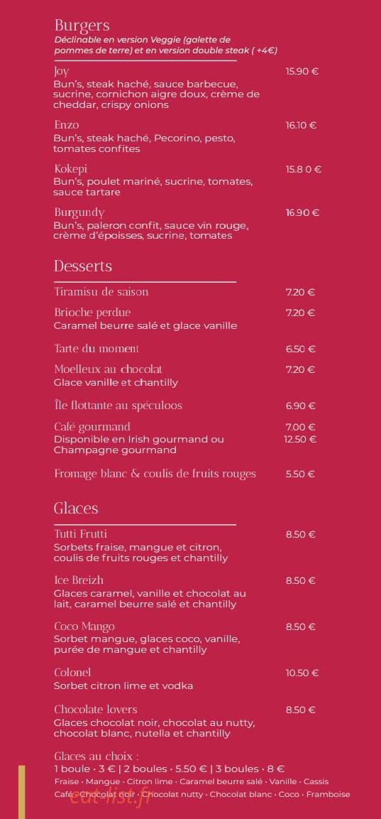 Beer And Joy — carte page 3