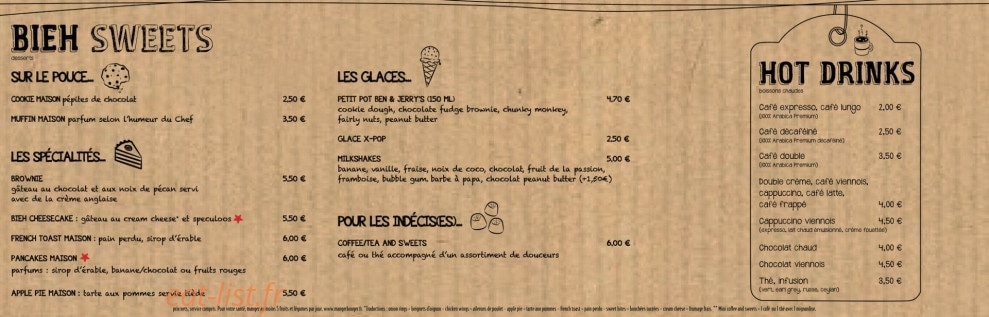 Bieh — carte page 5
