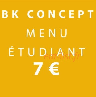 BK Concept — carte page 1
