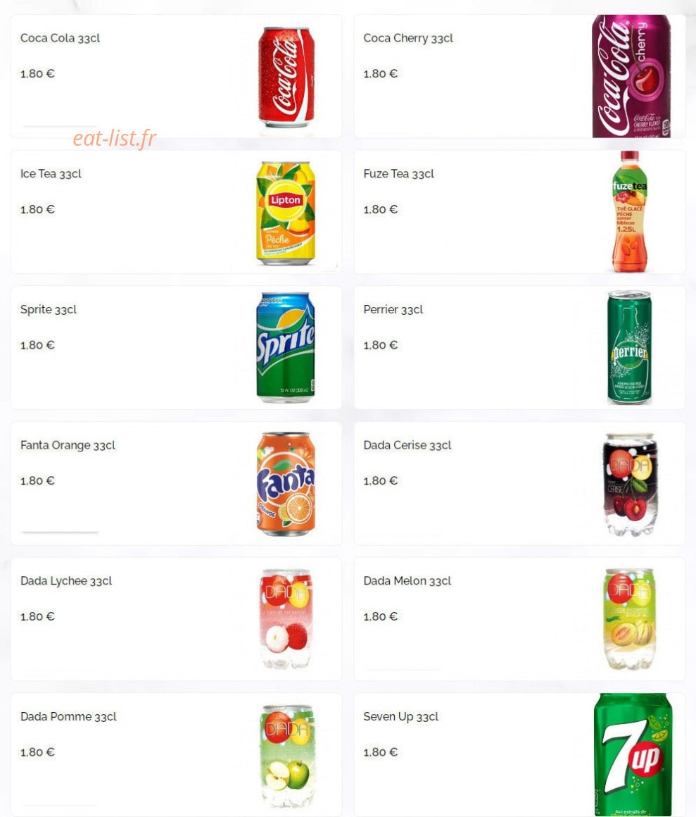 Campus Kebab — carte page 6