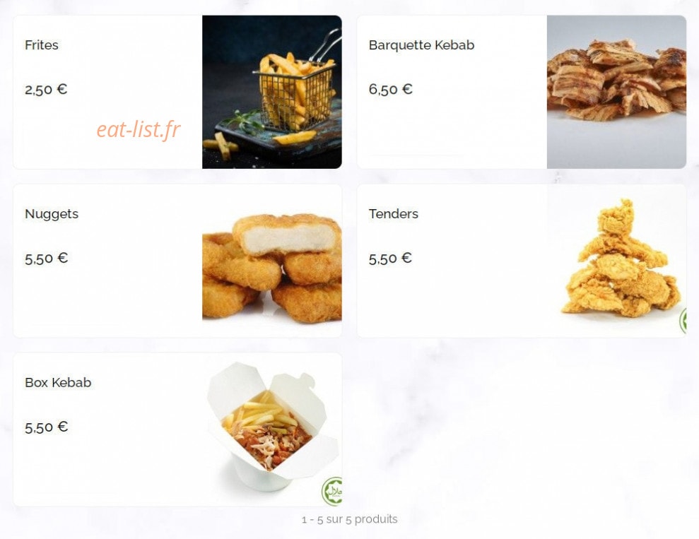 Campus Kebab — carte page 4