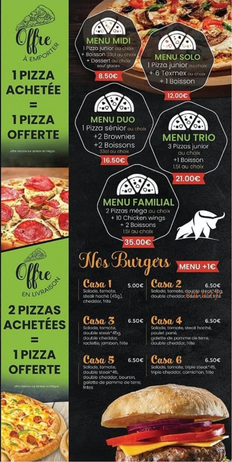 Casa Bufala — carte page 3