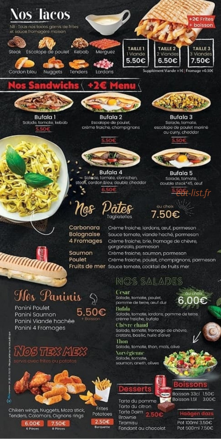 Casa Bufala — carte page 4