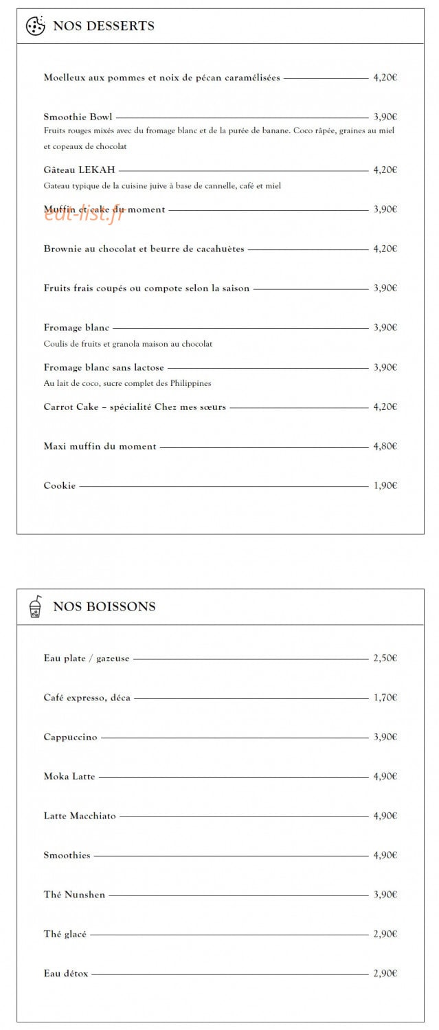 Chez mes soeurs — carte page 3