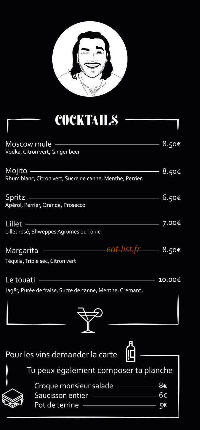 Chez touati — carte page 2