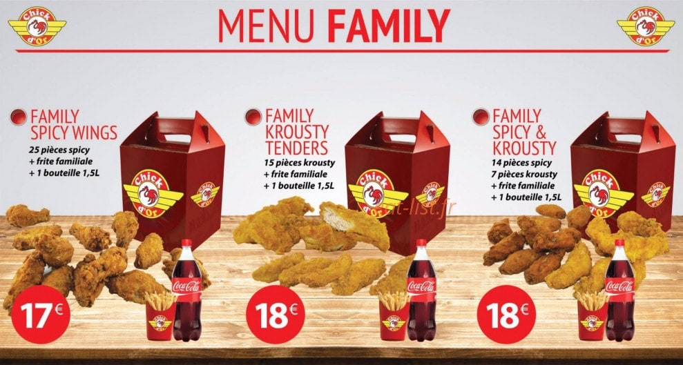 Chick d' Or — carte page 2