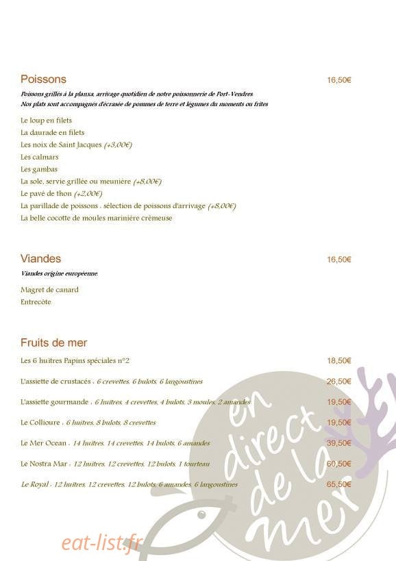 Côte Catalane — carte page 2