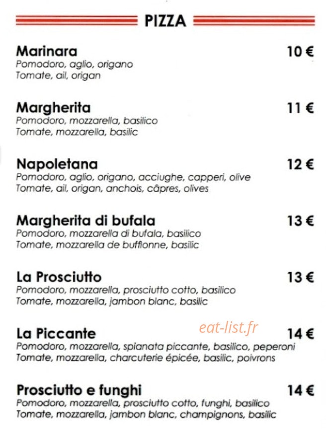Dallo Zio — carte page 1