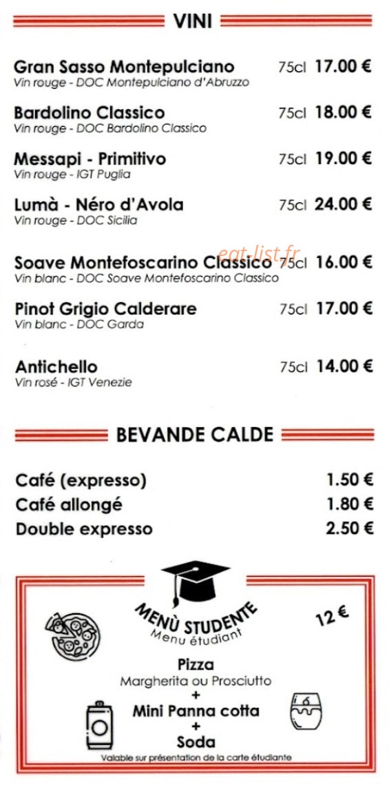 Dallo Zio — carte page 5