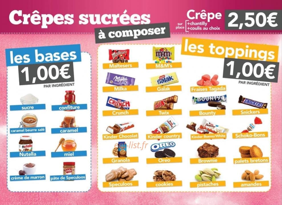 Fou2Crêpes — carte page 3
