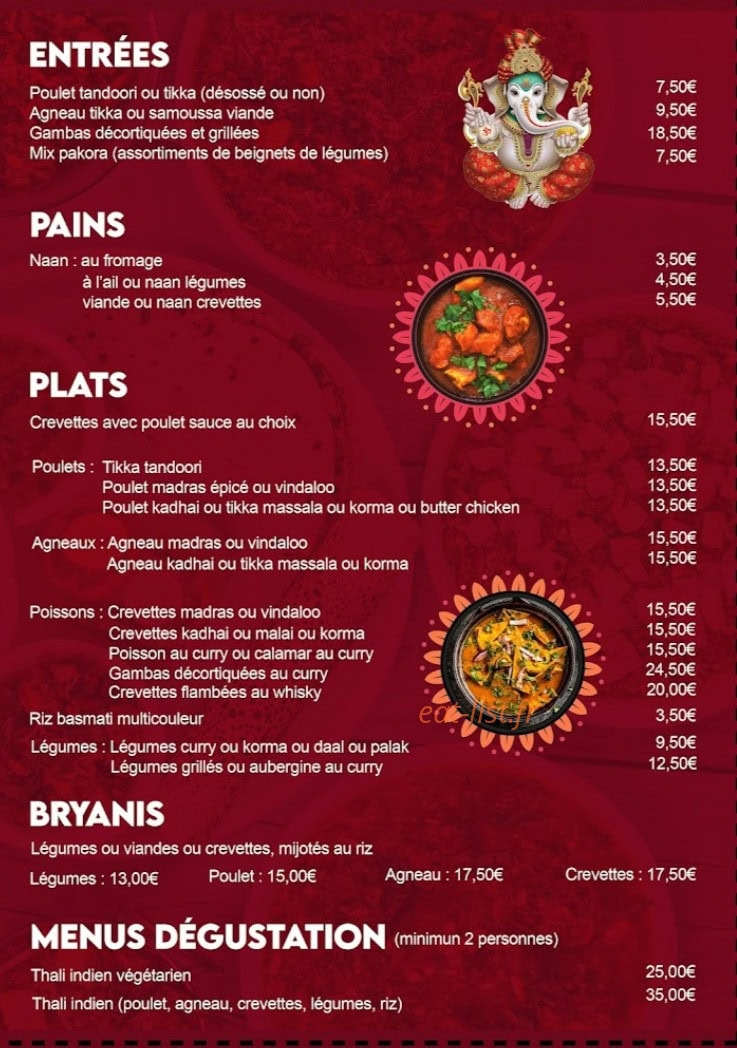 Ganesh Akash — carte page 1