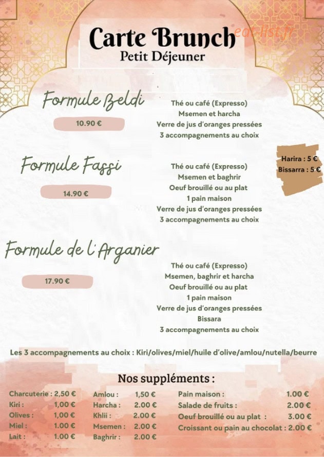 L'Arganier — carte page 5