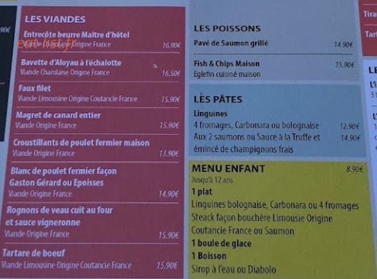 L'instant — carte page 3