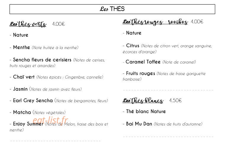 La biscuiterie — carte page 2