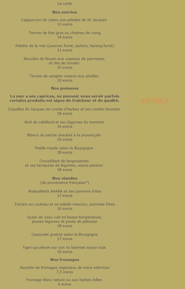 La Bourgogne — carte page 2