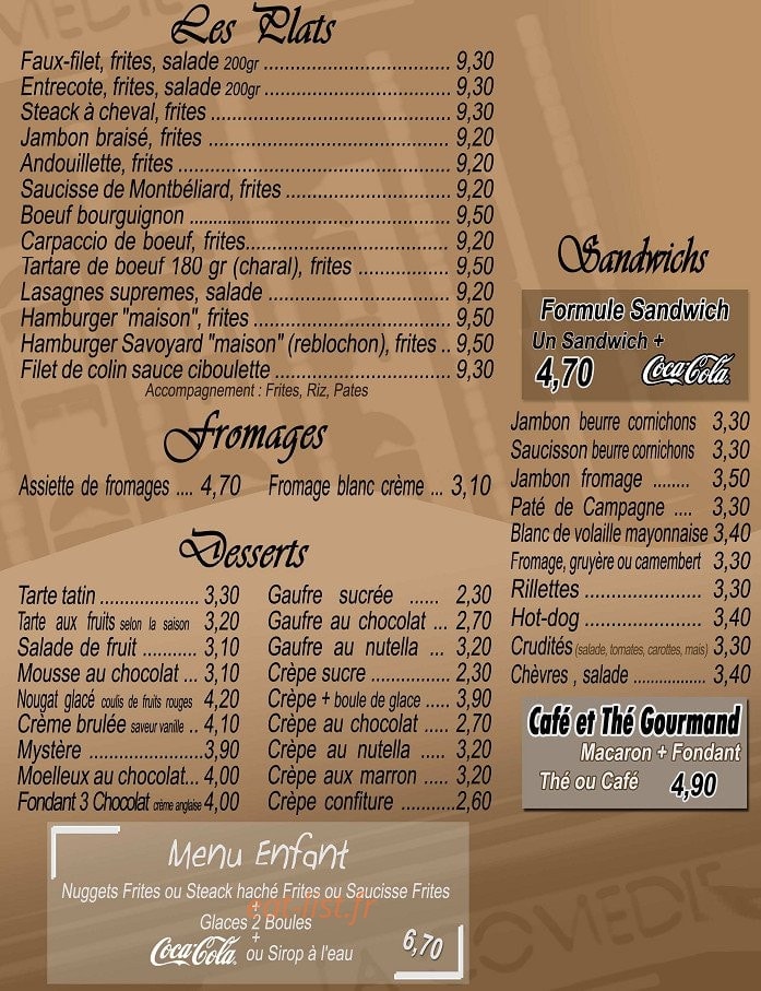 La Comédie — carte page 3