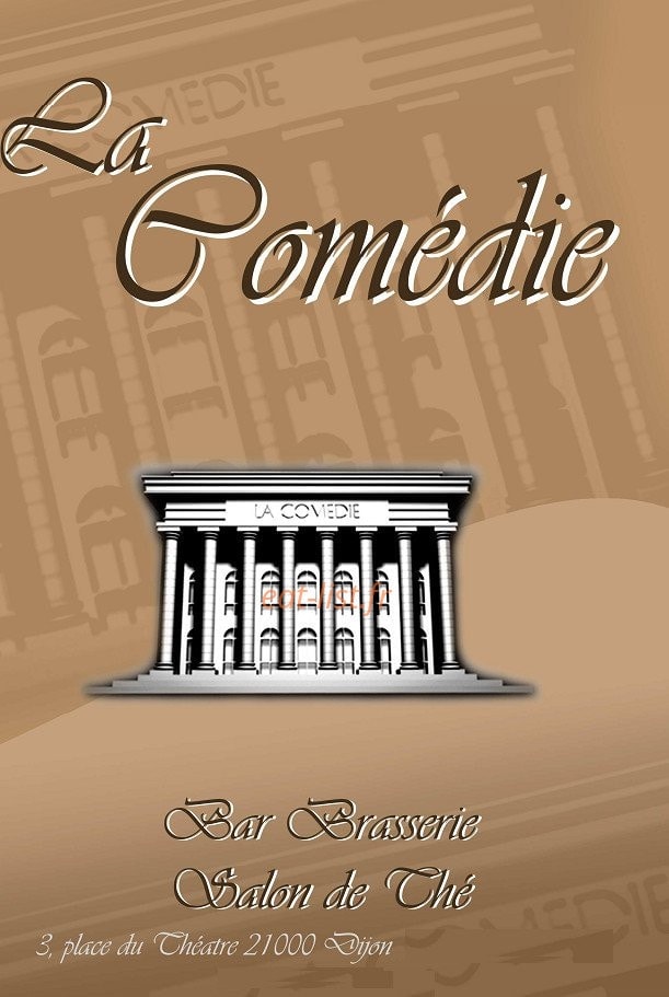 La Comédie — carte page 1