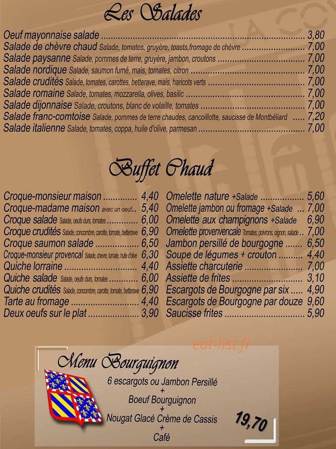 La Comédie — carte page 2