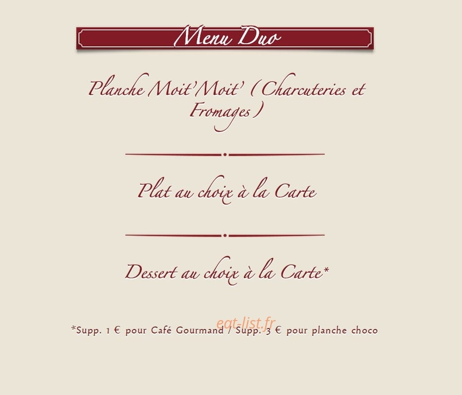 La Fine Heure — carte page 5
