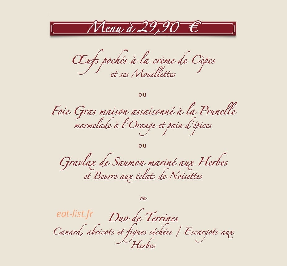 La Fine Heure — carte page 7