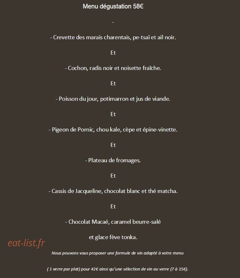 La Maison des Cariatides — carte page 3