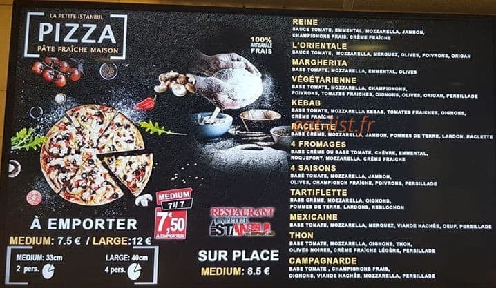 La Petite Istanbul — carte page 6