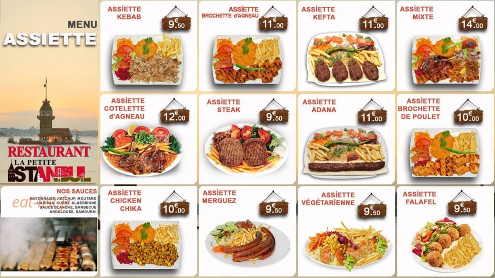 La Petite Istanbul — carte page 1